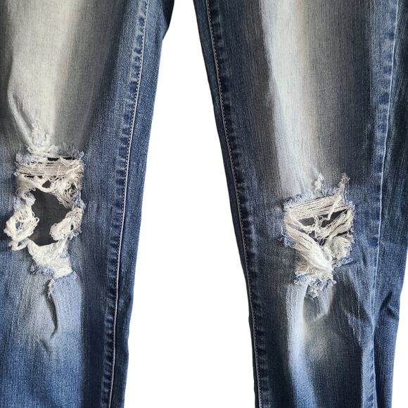 KANCAN Cassandra Mid Rise Ankle Skinny Jeans Medium Wash KC8274M Women's 9/28 - Picture 7 of 12